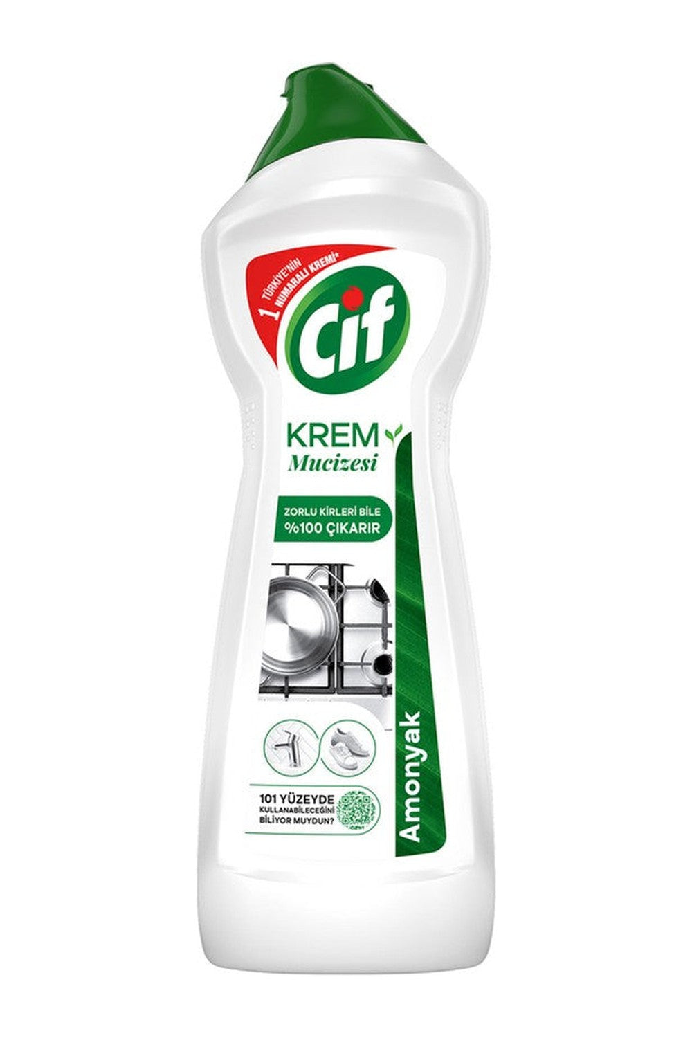 Cif Krem Mucize Yüzey Temizleyici Amonyak 750 ml