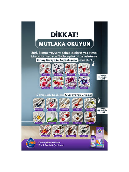 Cleaning Mate Solutions Leke Sihirbazı 200 ml