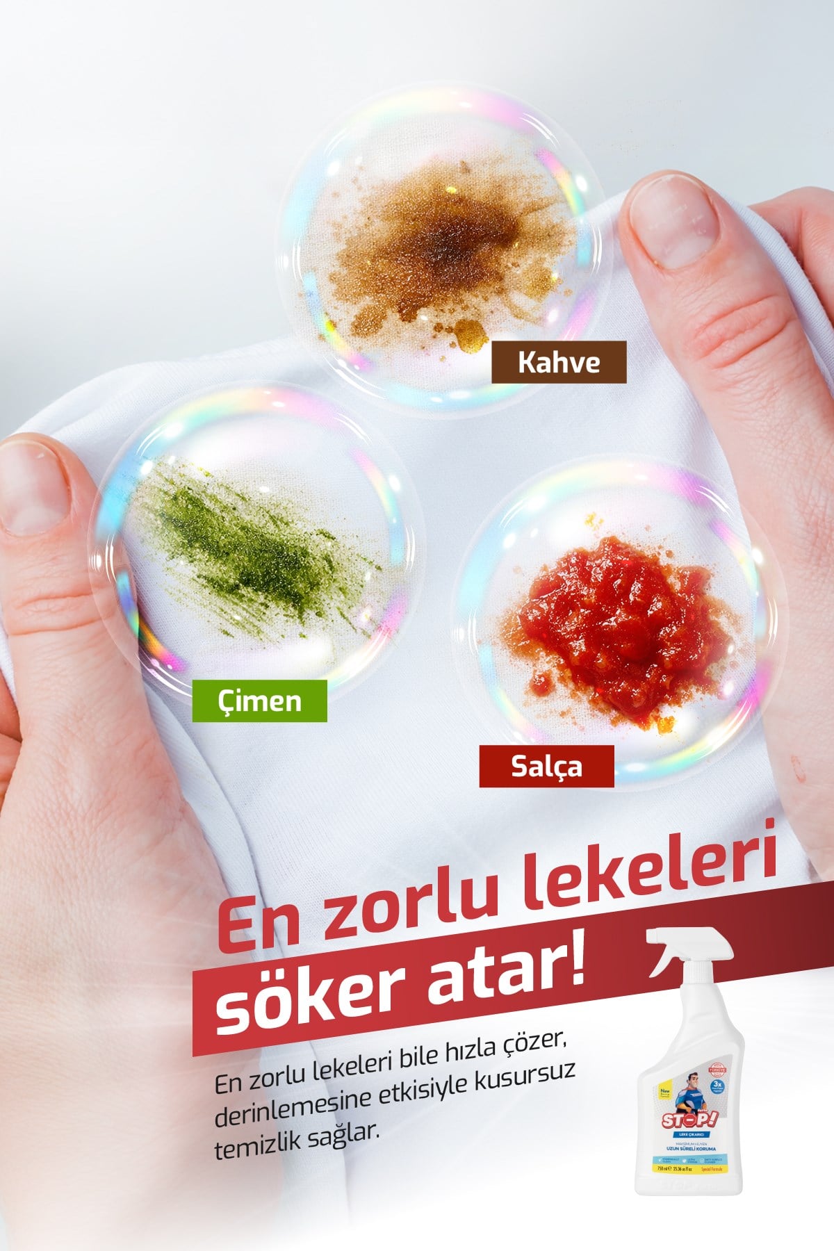 Stop Forte Leke Çıkarıcı 750 ml