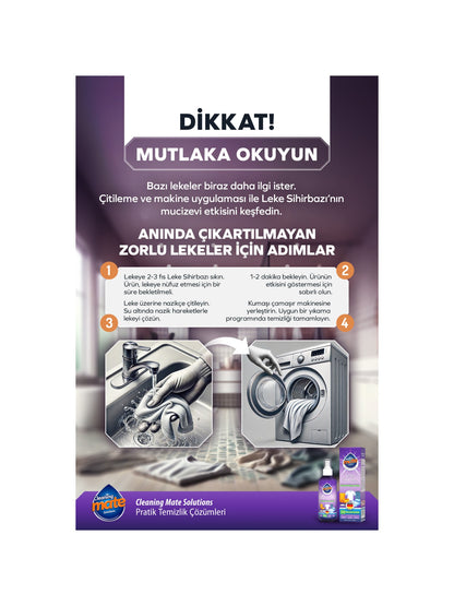 Cleaning Mate Solutions Leke Sihirbazı 200 ml