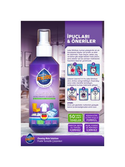 Cleaning Mate Solutions Leke Sihirbazı 200 ml