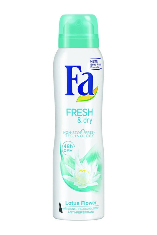 Fa Fresh & Dry Lotus Kadın Deodorant Sprey 150 ml
