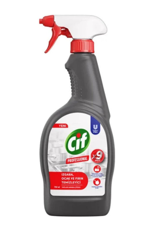 Cif Professional Izgara Ocak Fırın Temizleyici Sprey 750 ml