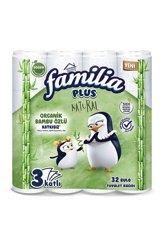 Familia Plus Natural Tuvalet Kağıdı 32'li
